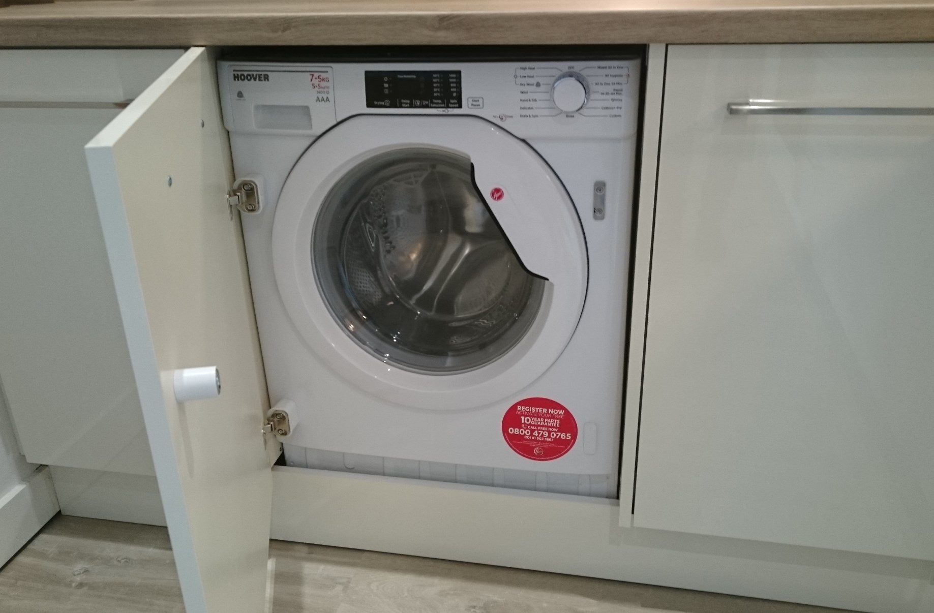 West One Sheffield: apartment with washing machine